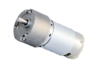 dc motor with gear reduction