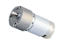 dc motor with gear reduction