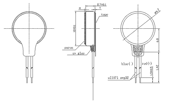 1027 coin vibration motor