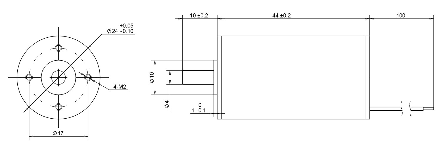 24mm coreless brushless motor