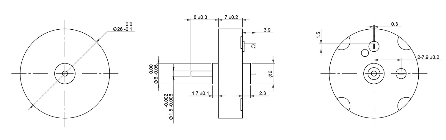 2607 coreless motor