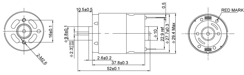 380 385 dc motor