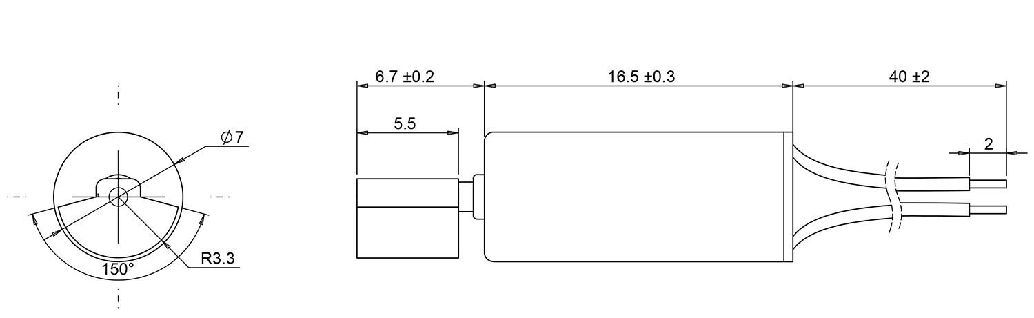 7mm vibration motor