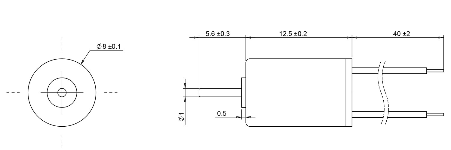 coreless motor 812