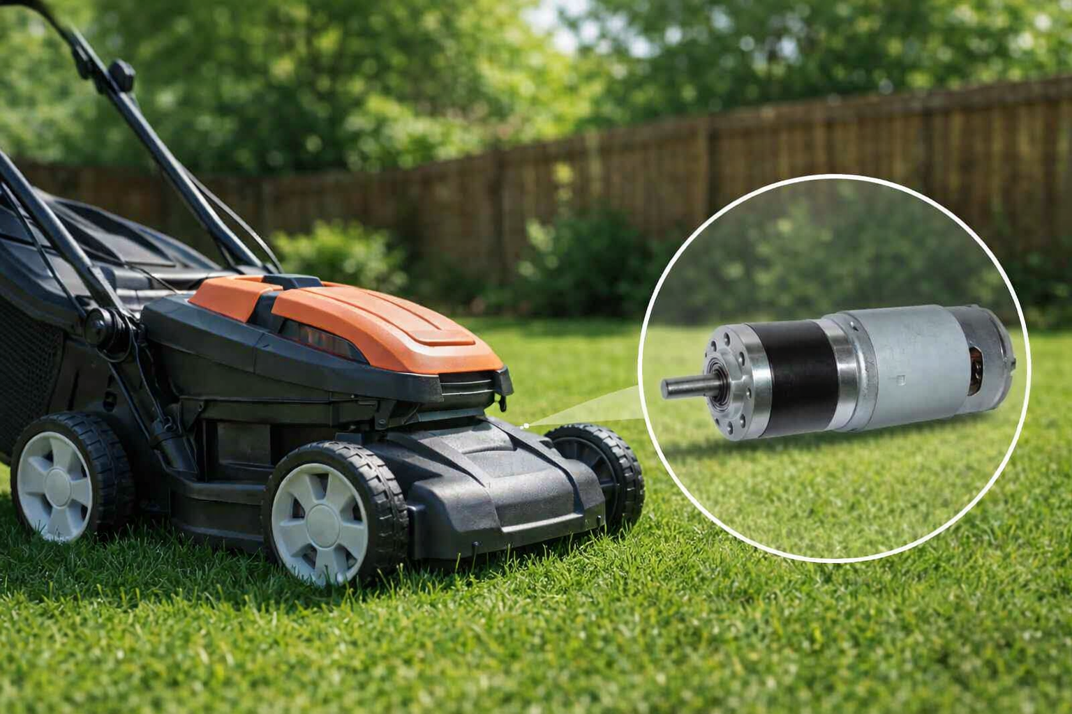 High‑Torque Planetary Gearbox Motor for Lawn Care Equipment