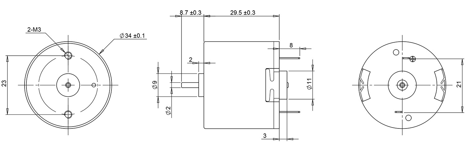 cabon brushed motor rk-510sb