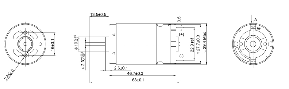 rs 390 395 dc motor